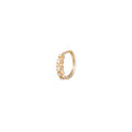 Medium 5 Diamond Sophia Mini Hoop