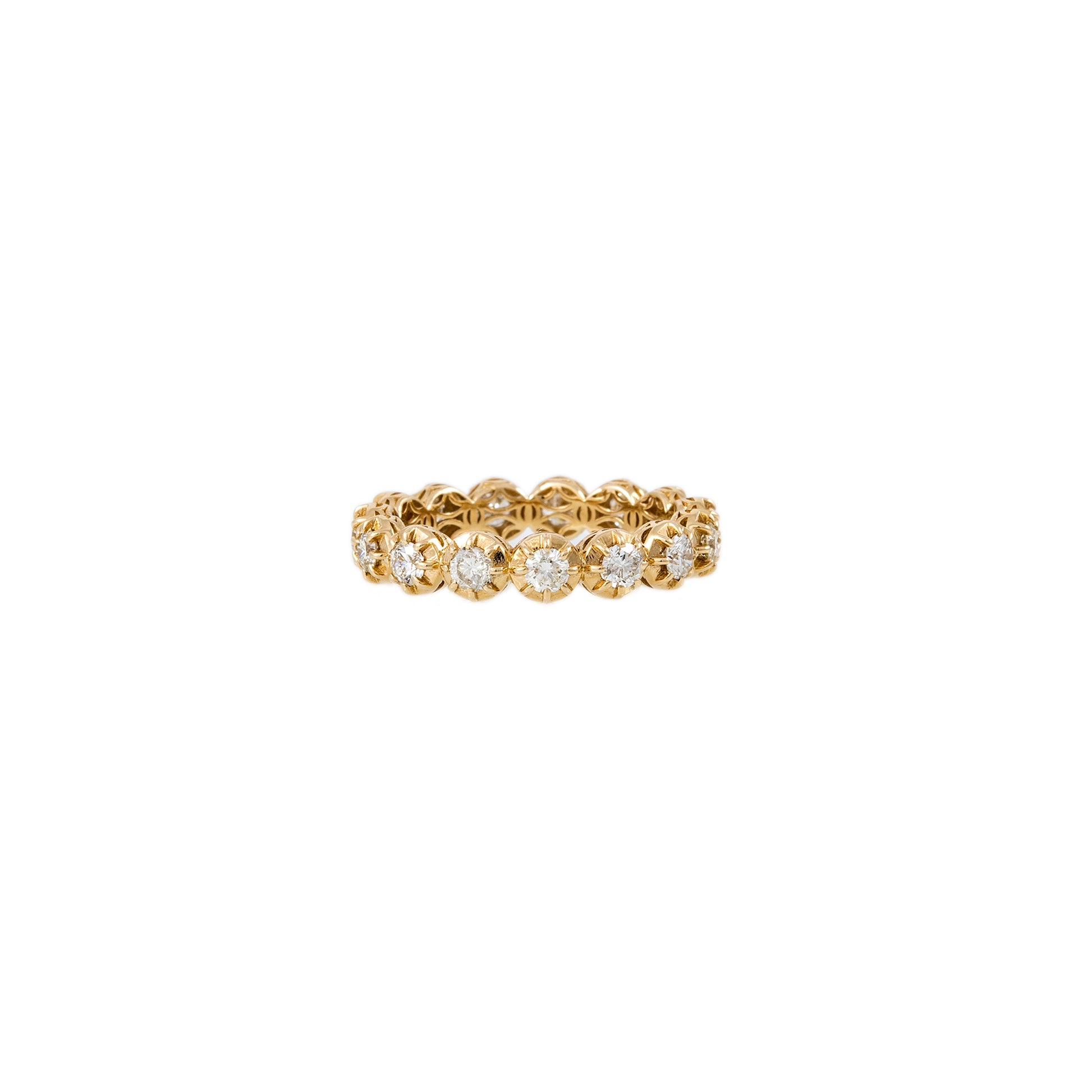 Round Sophia Diamond Eternity Band Ring