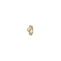 Small Single Sophia Diamond Pave Mini Hoop