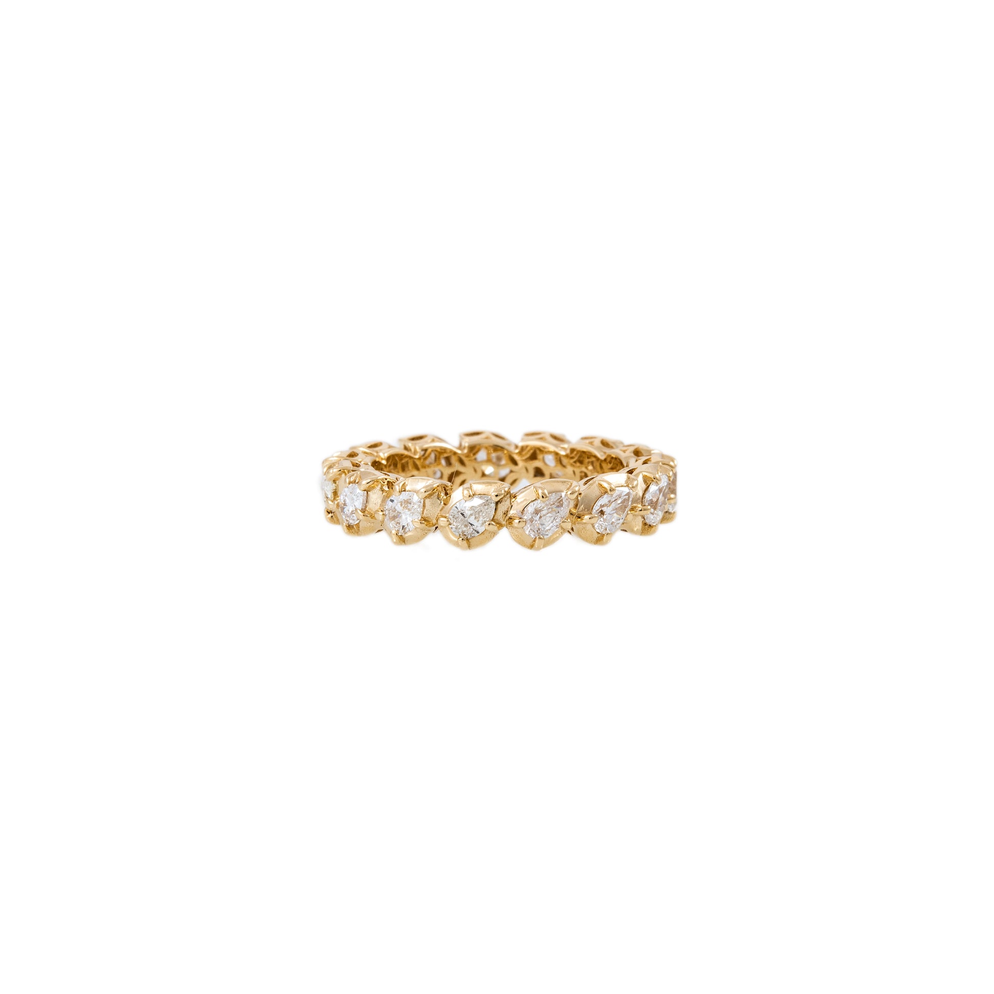 Teardrop Sophia Diamond Eternity Band Ring