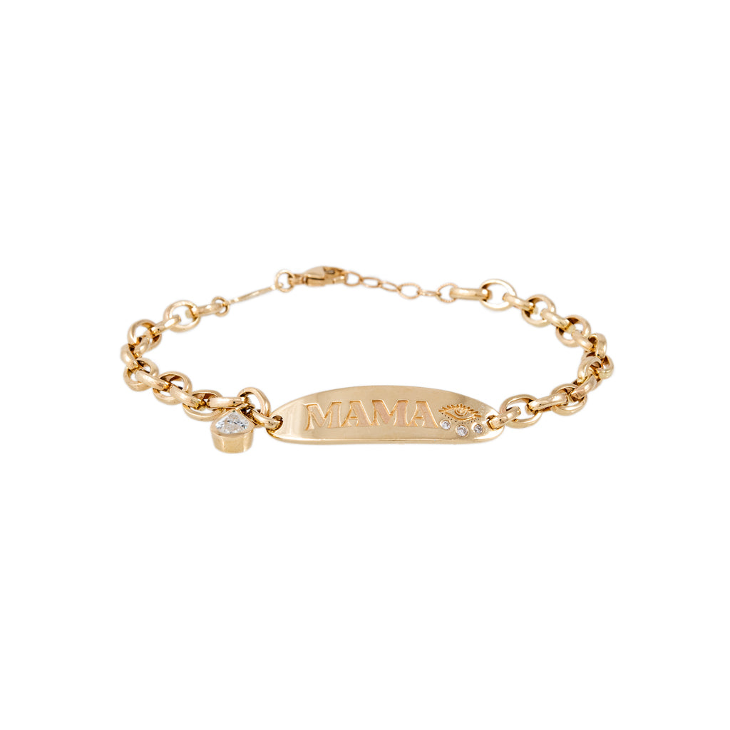 “MAMA” Birthstone ID Bracelet