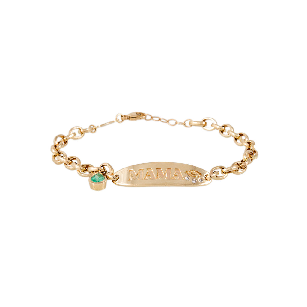 “MAMA” Birthstone ID Bracelet