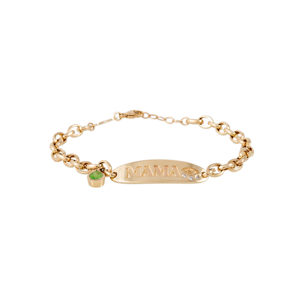 “MAMA” Birthstone ID Bracelet
