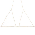 42 Diamond Bra with Marquise Center