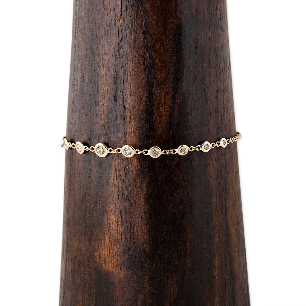 11 Graduated Diamond Emily Bracelet