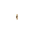 Small Marquise Diamond Mini Hoop