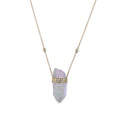 Aura Quartz Crystal Necklace