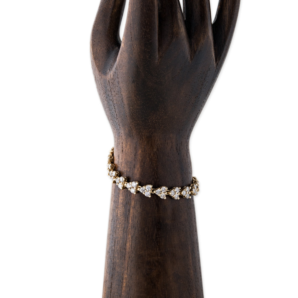 Large Diamond Liz Bracelet