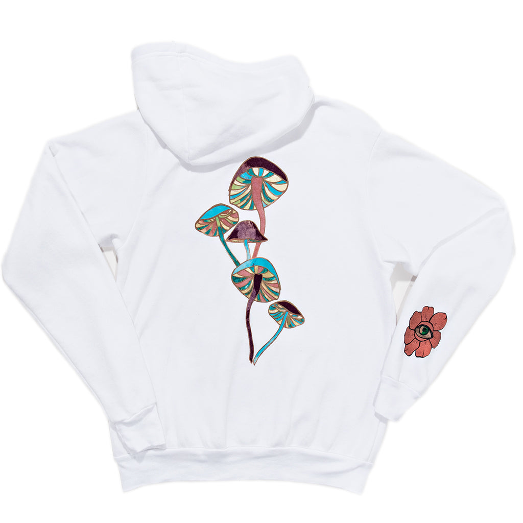 MUSHROOM WHITE HOODIE