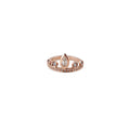Diamond Teardrop Tiara Ring